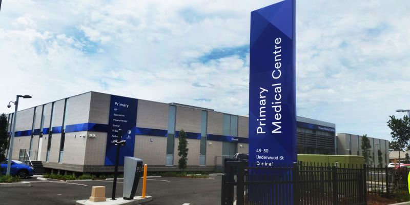 primary healthcare signage